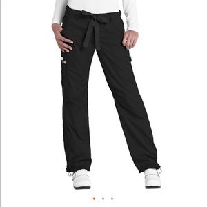 KOI Drawstring Cargo Scrub Pants